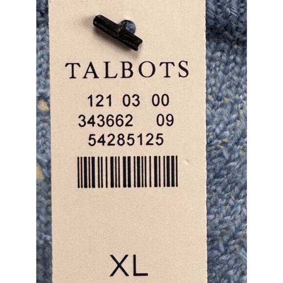 Blue and White Wave Pattern Sweater - Picture 8 of 12